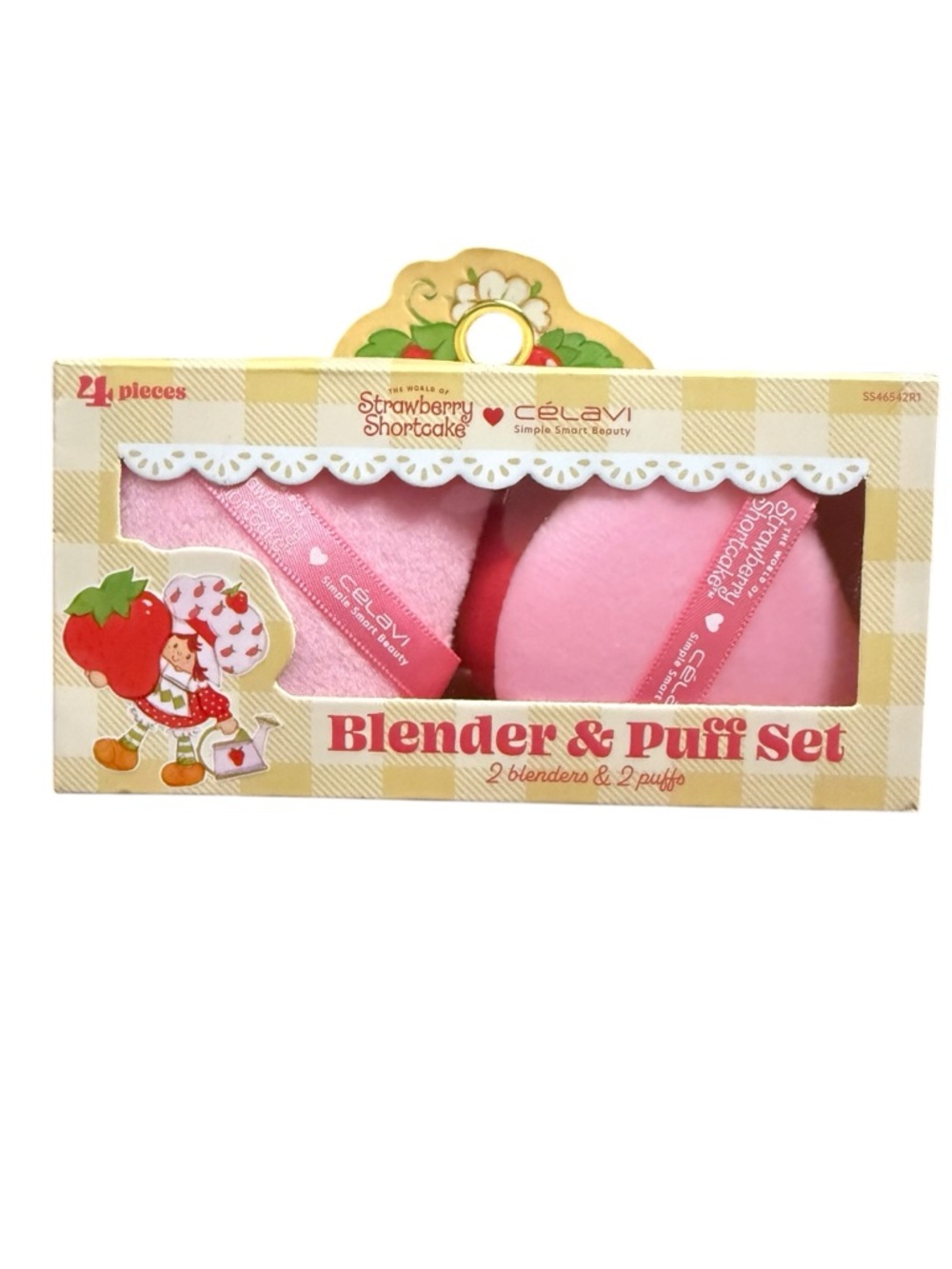 Strawberry Shortcake Blender & Puff Set - Pink